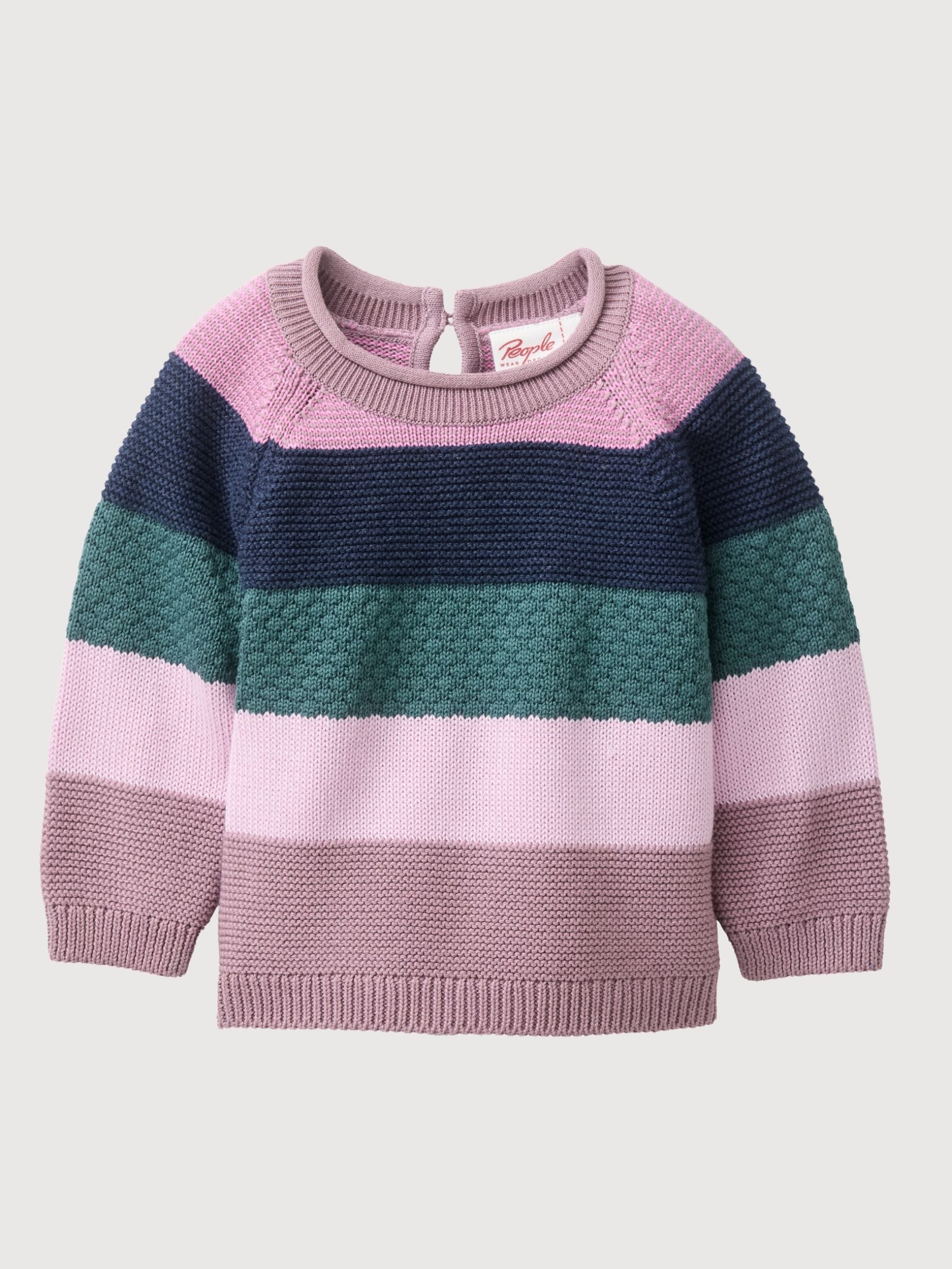 Strick-Pullover Multcolor Baby |People Wear Organic