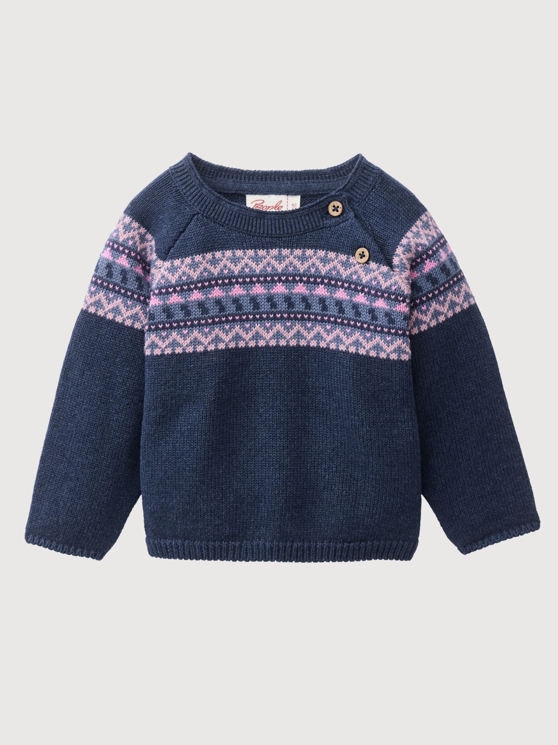 Strick-Pullover Multcolor Baby|People Wear Organic