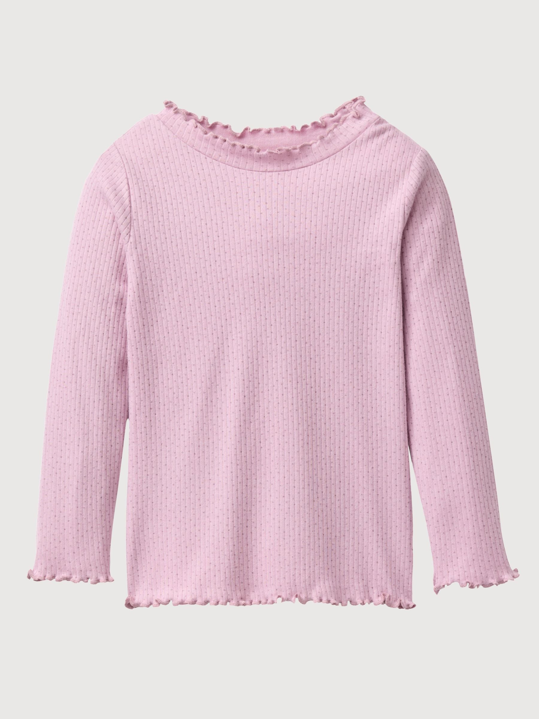 Langarm Pink Kid Shirt | People Wear Organic