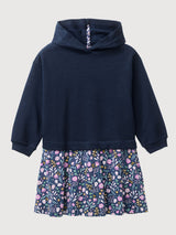 Schwöre mehrfarbige Kinderkleid | People Wear Organic