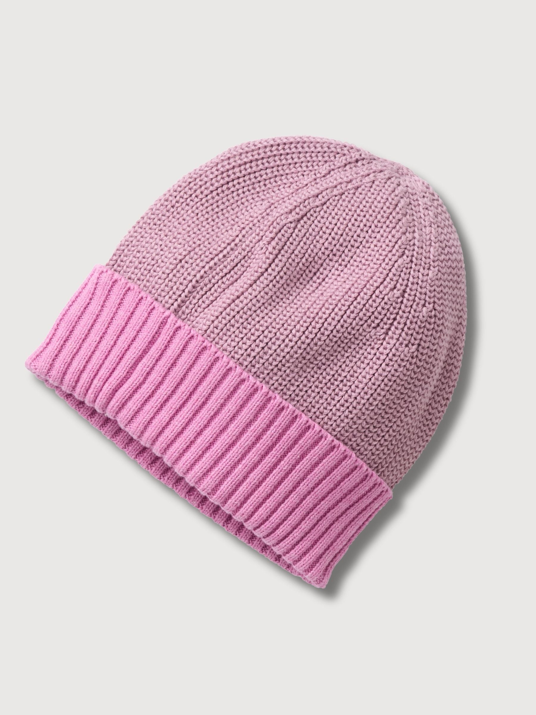 Strick Pink Kids Beanie | People Wear Organic