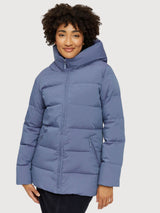 Angela Gepolsterte Jacke Mittelblaue Damen | Mazine