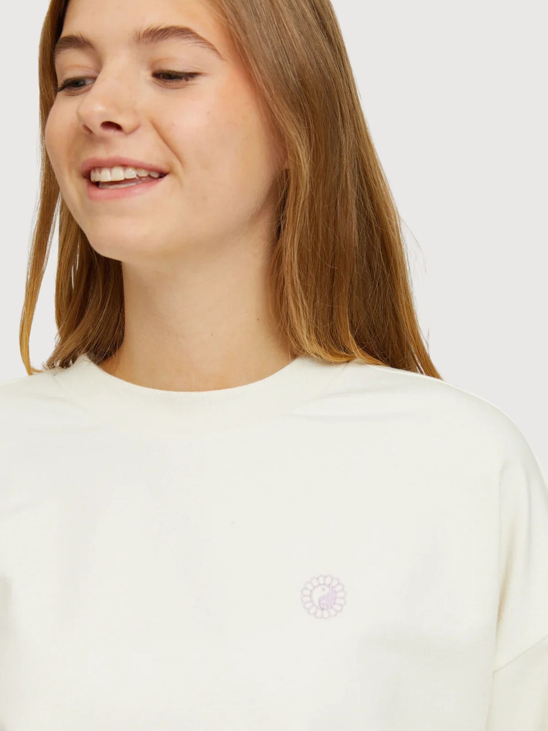 Monica Pullover Weiss Frauen | Mazine