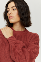 Valma Jumper Mahogany Women | Mazine