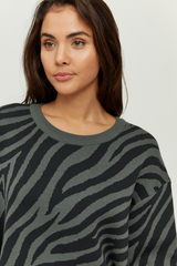 Narina Jumper Black/ Bottle Women | Mazine