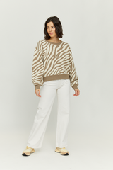 Narina Pullover Marrone Donna | Mazine