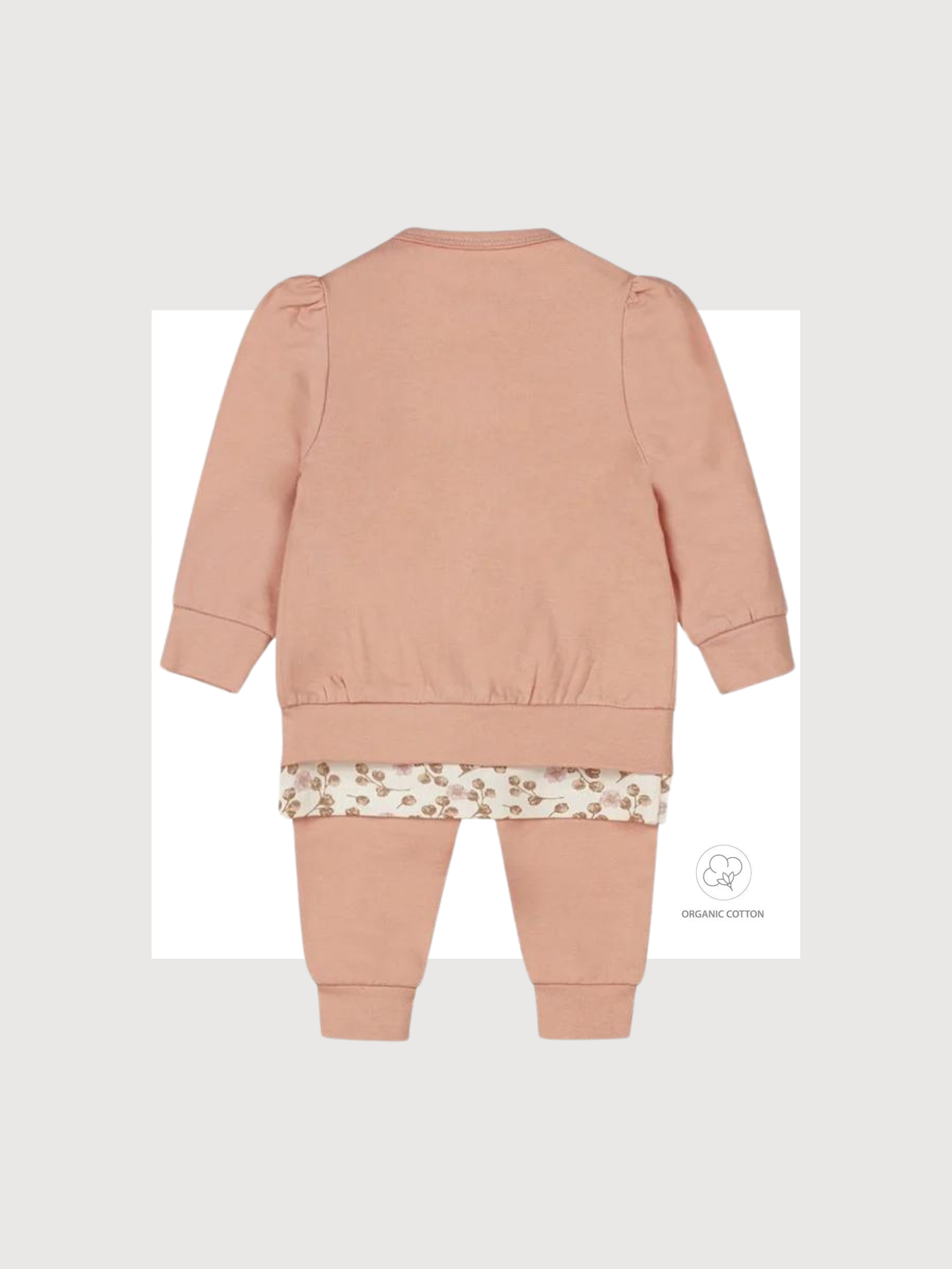 3-Set Babysuit Dusty Pink | Dirkje