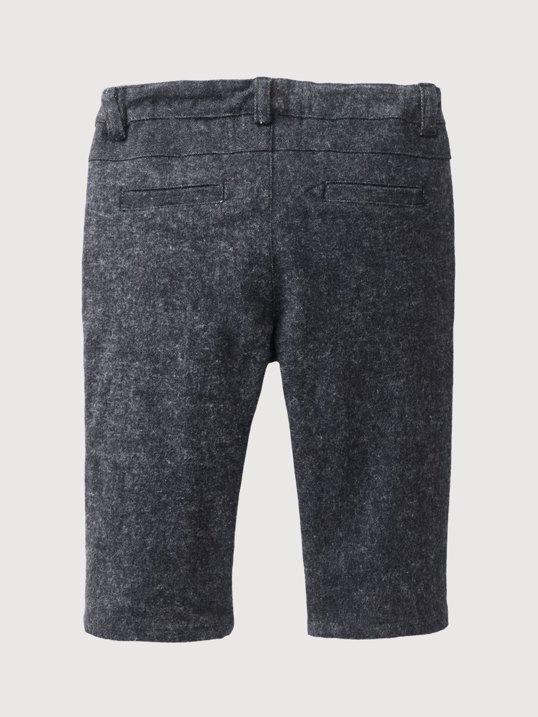 Flannell-Hose, stret Navy Baby|People Wear Organic