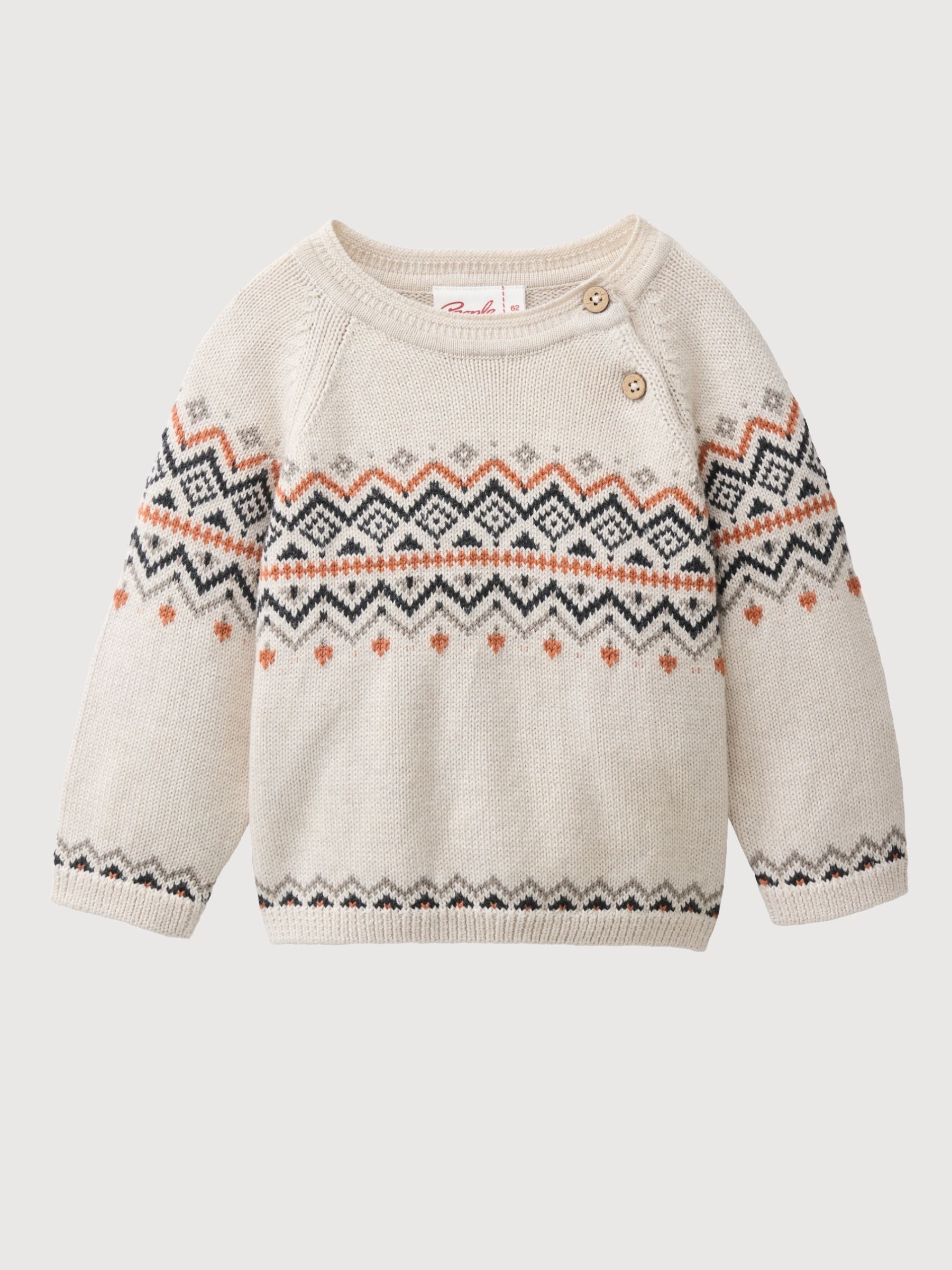 Strick-Pullover Multcolor Baby |People Wear Organic