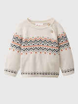 Strick-Pullover MultColor Baby |People Wear Organic