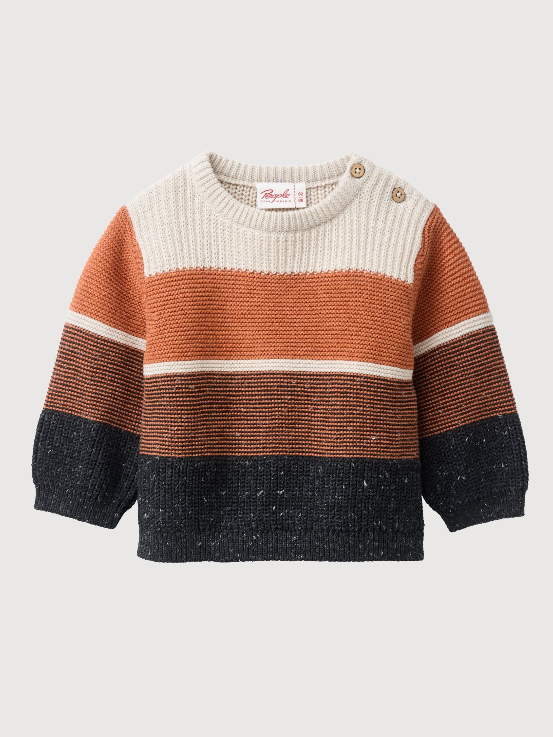 Strick-Pullover MultColor Baby |People Wear Organic