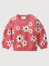 Strick-Pullover Pink Baby | People Wear Organic