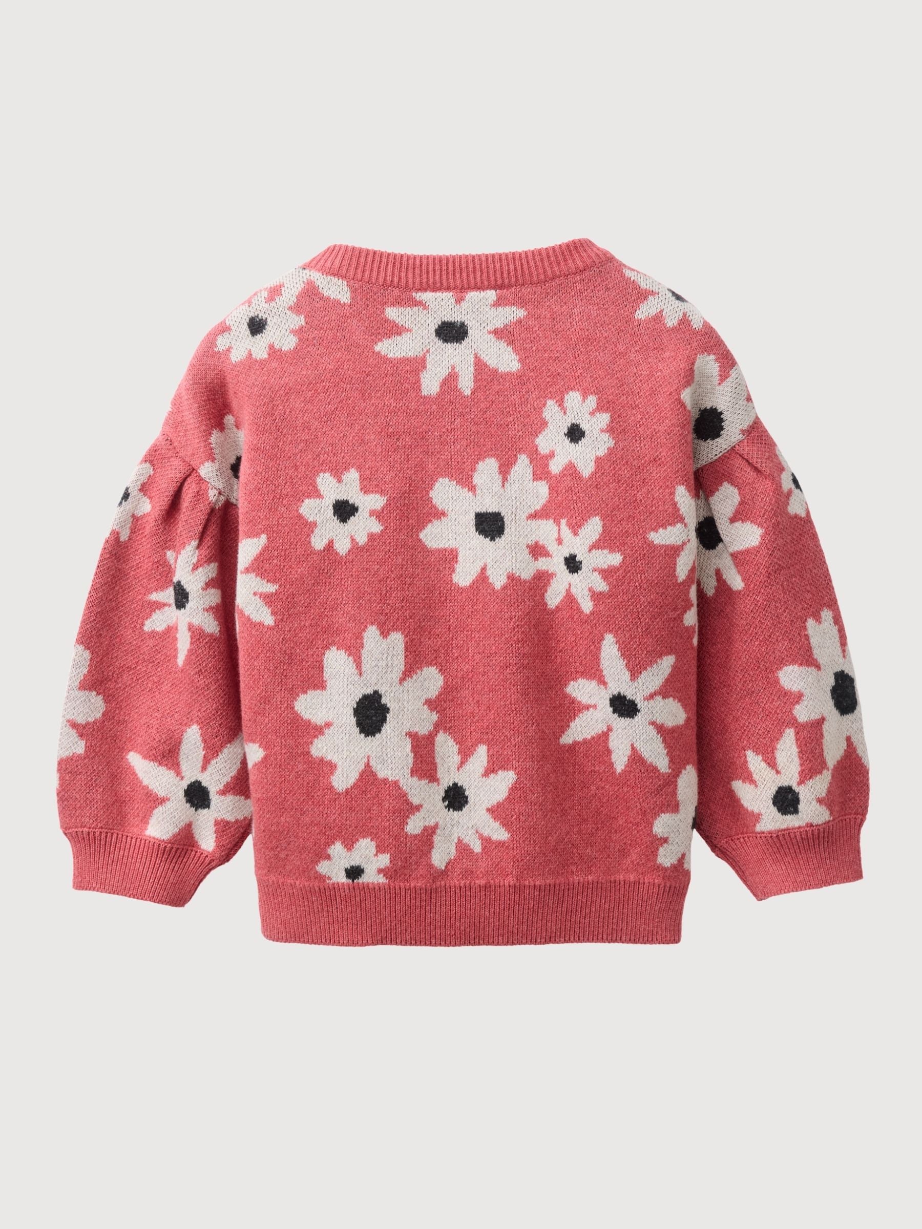 Strick-Pullover Pink Baby | People Wear Organic