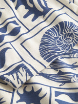 T-shirt Stockholm Ocean Square  Blue | Dedicated