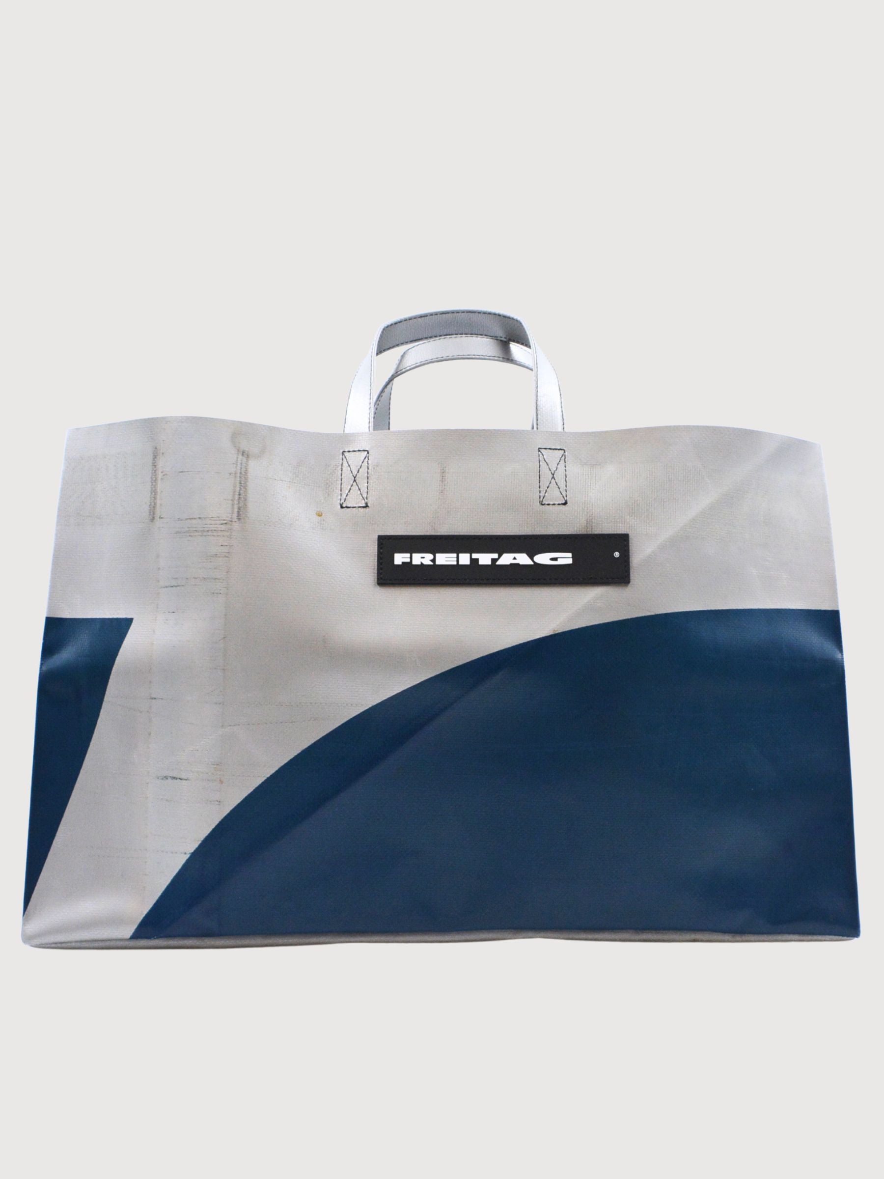 Shopper Miami Wide Silver/Blue | Freitag