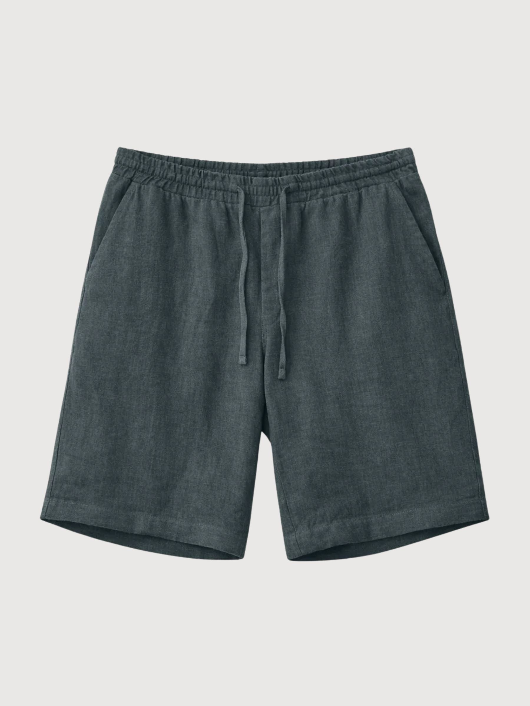 Shorts Linen Pull-On Man Bottle | Mazine