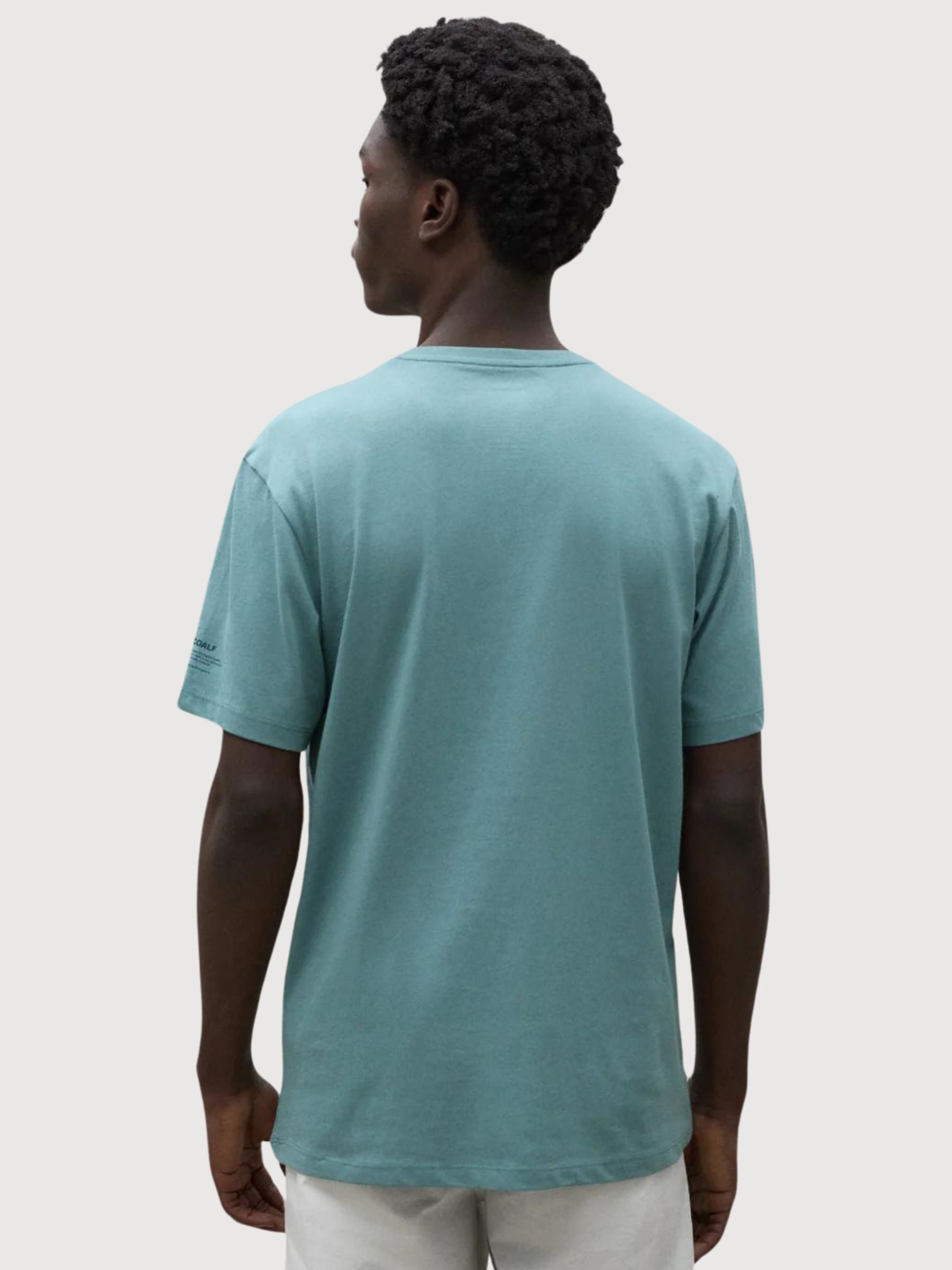 Maglietta Como azzurro in cotone organico | Ecoalf