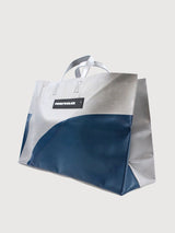 Shopper Miami Wide Silver/Blue | Freitag
