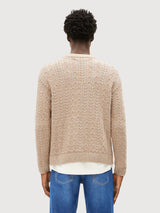 Pullover Daako Beige Man | Armedangels