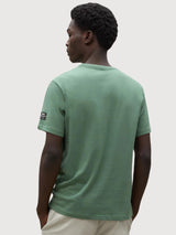 T-Shirt Mina Green in Recycled Cotton | Ecoalf