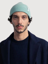 Beanie Marcello Menta in regenerierter Kaschmir | Rifò