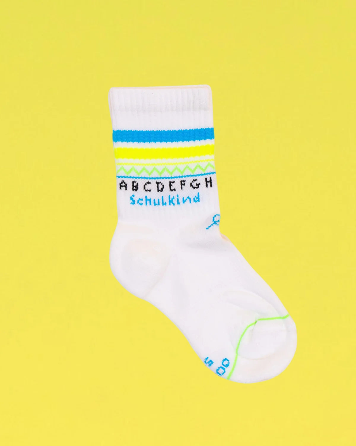 Socken ABC Neon Lemon Kinder | Ooley
