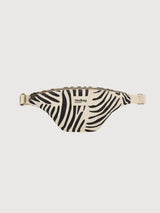 Olivia Sac banane Zebre Ecru | HINDBAG