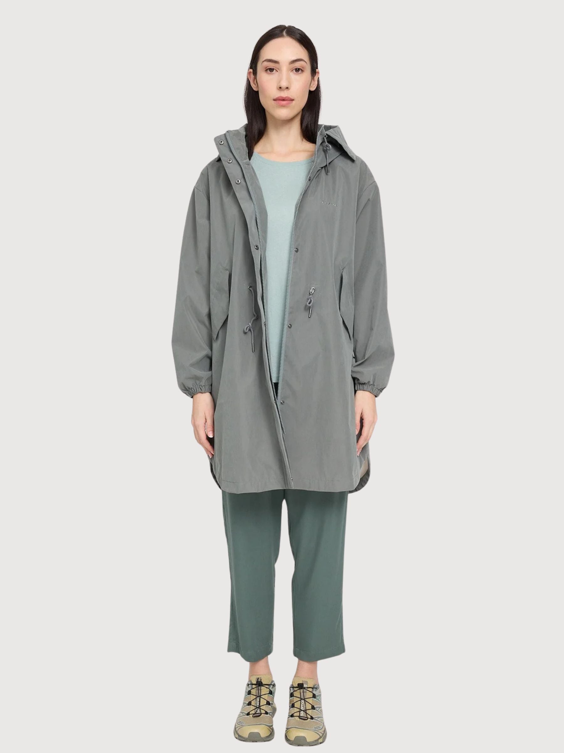 Parka leggero da donna, vestibilità ampia | MAZINE