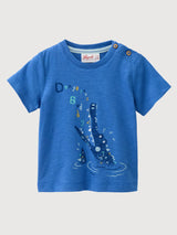 Kurzarm-Shirt GOTS  with Print Kids | People wear Organic
