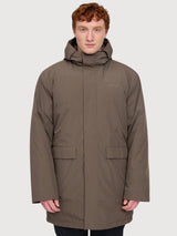 Parka Jacket Padded Brown Man | Mazine