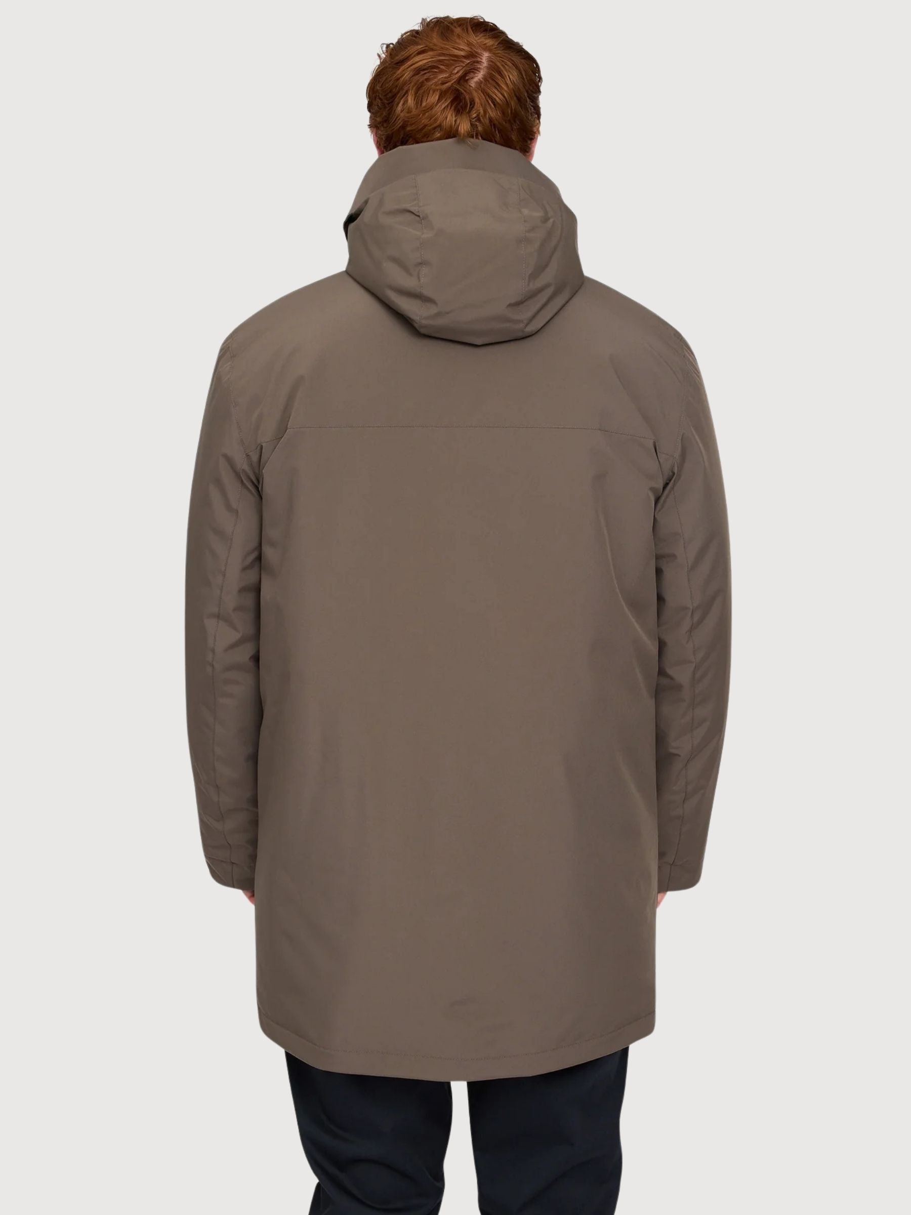 Parka Jacket Padded Brown Man | Mazine