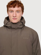 Parka Jacket Padded Brown Man | Mazine