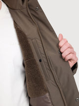 Parka Jacket Padded Brown Man | Mazine