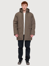 Parka Jacket Padded Brown Man | Mazine