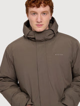 Parka Jacket Padded Brown Man | Mazine