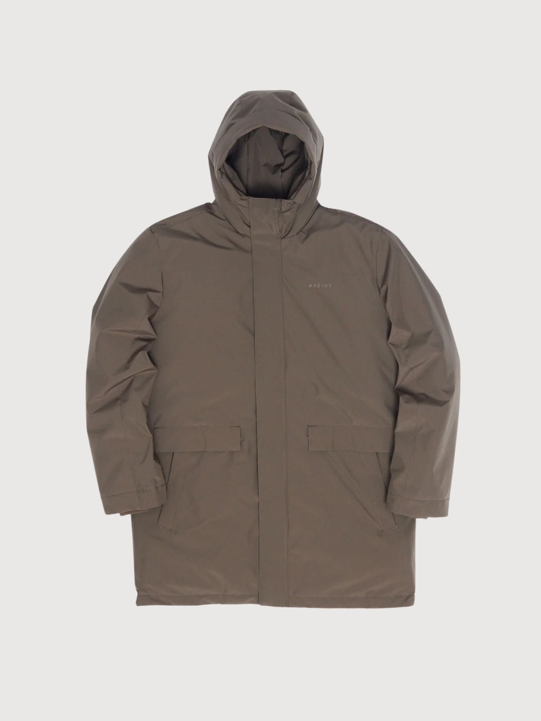 Parka Jacket Padded Brown Man | Mazine