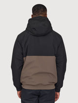 Jacket Padded Black/Brown Man | Mazine