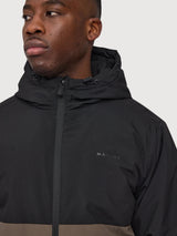 Jacket Padded Black/Brown Man | Mazine