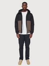 Jacket Padded Black/Brown Man | Mazine