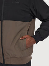 Jacket Padded Black/Brown Man | Mazine