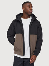 Jacket Padded Black/Brown Man | Mazine