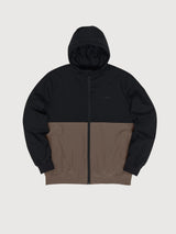 Jacket Padded Black/Brown Man | Mazine