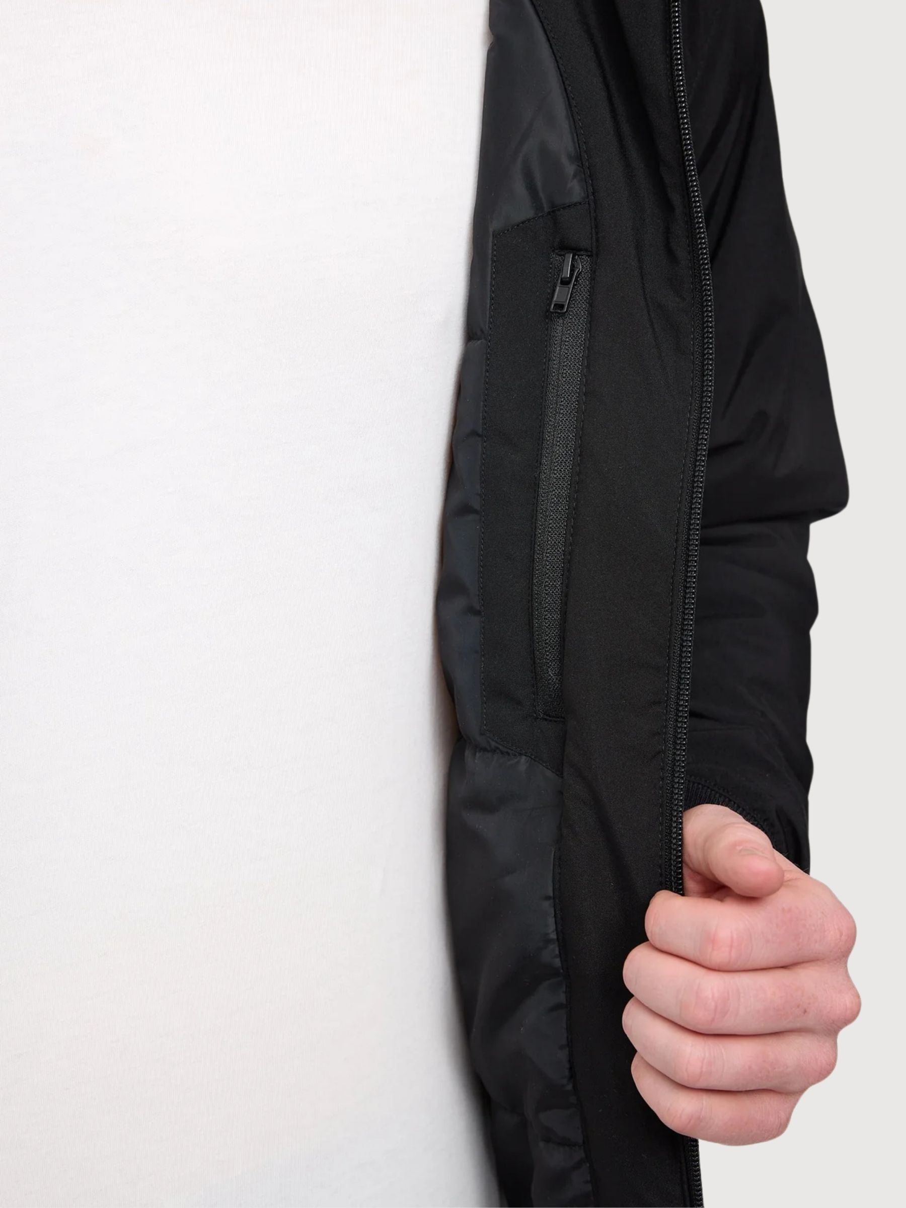 Giacca imbottita nera uomo | Mazine