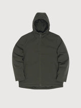 Giacca imbottita marrone scuro uomo | Mazine