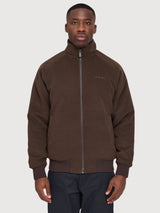 Jacket Vegan Wool Dark Brown Man | Mazine