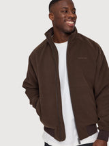 Jacket Vegan Wool Dark Brown Man | Mazine