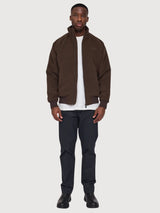 Jacket Vegan Wool Dark Brown Man | Mazine