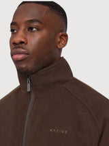 Jacket Vegan Wool Dark Brown Man | Mazine