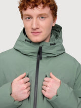 Puffer Jacket Functional Green Man | Mazine