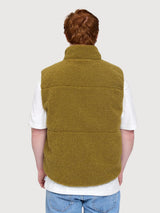 Padded Sherpa Vest Dried Olive/Black Man  | Mazine